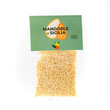 giù giù granella mandorle siciliane gr. 100 sicilia siciliano prezzemolo e vitale