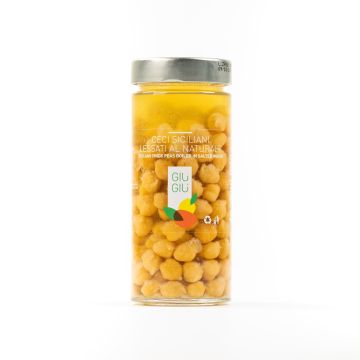 giù giù ceci siciliani lessati al naturale gr. 300 prezzemolo e vitale