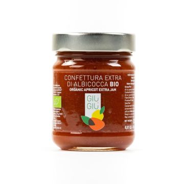 giù giù confettura extra albicocca bio biologica gr. 250 prezzemolo e vitale