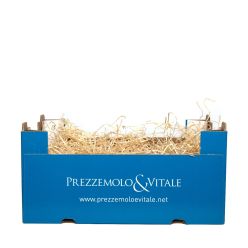 P&V Teal Cardboard Gift Crate